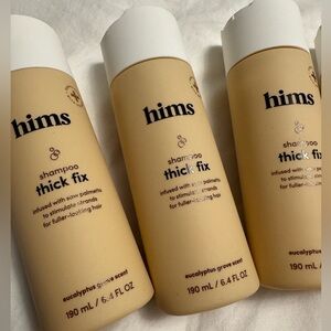 SET OF 3 - HIMS Shampoo Thick Fix Hair Loss 6.4 oz - NEW